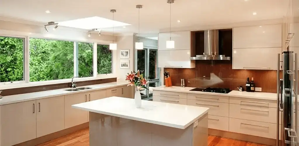 Kitchen cabinet refacing and remodel results in a modern kitchen in Scottsdale, AZ